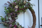Maroon - Autumn Wreath