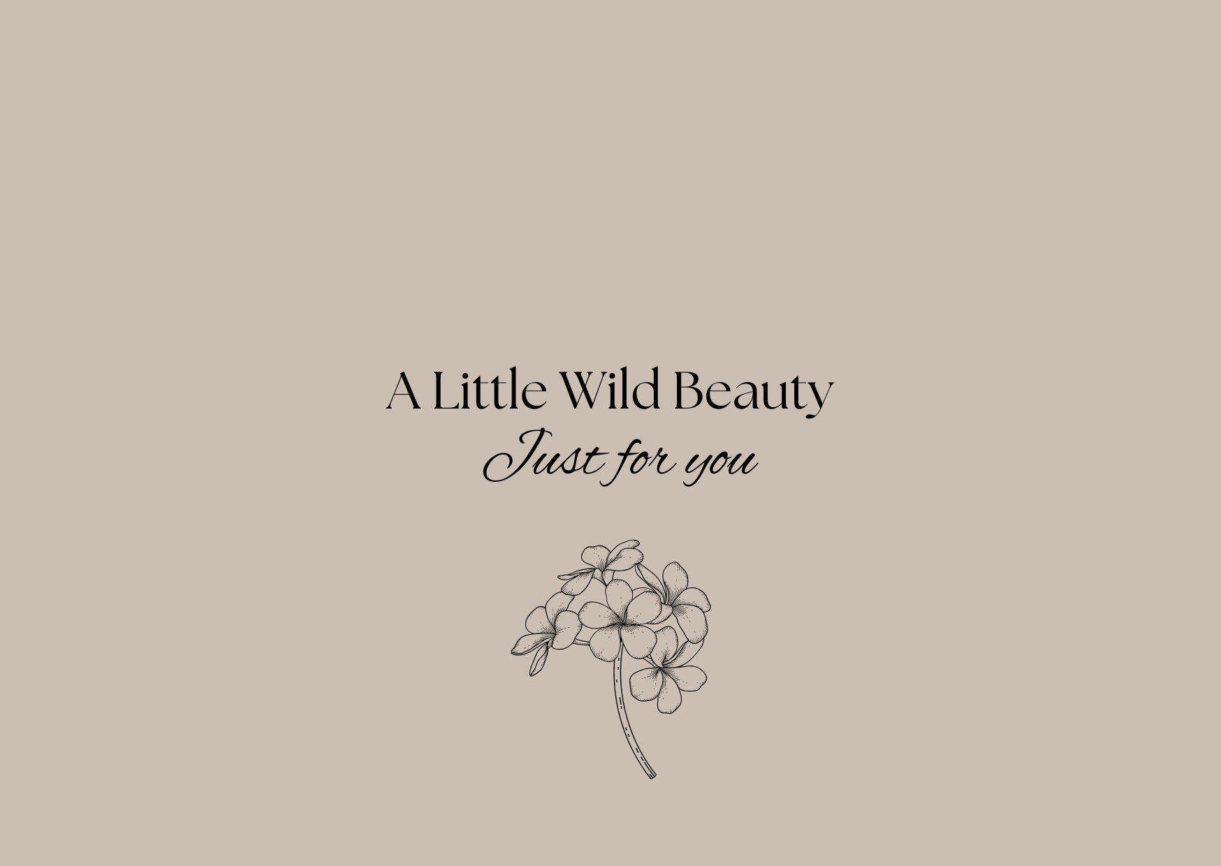 A Little Wild Beauty Gift Card