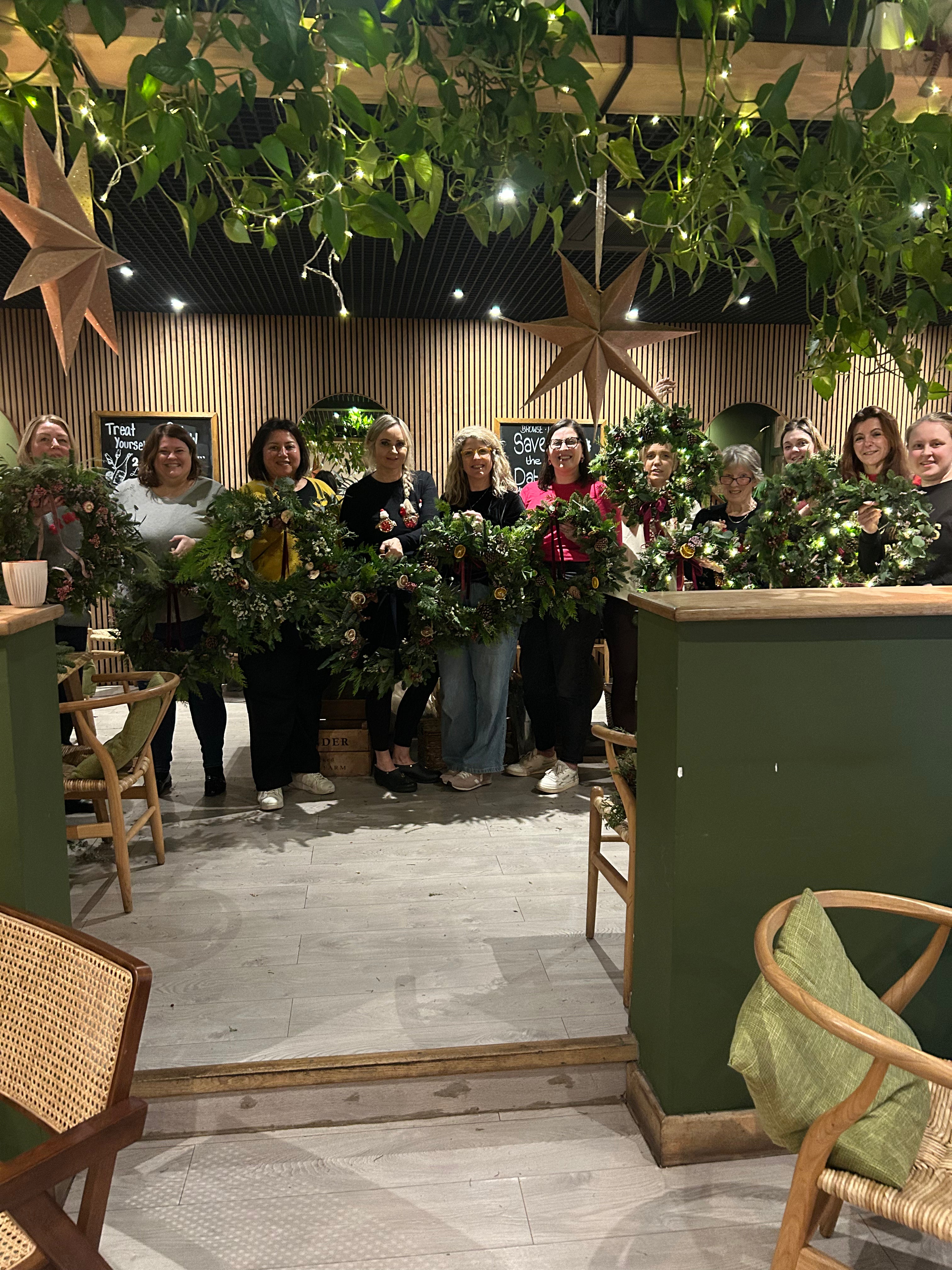 Christmas Wreath Workshop - Cosy Evenings at The Thatched Inn, Hassocks