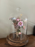 Dried Flower Cloche Dome – One of a Kind Nature Keepsake