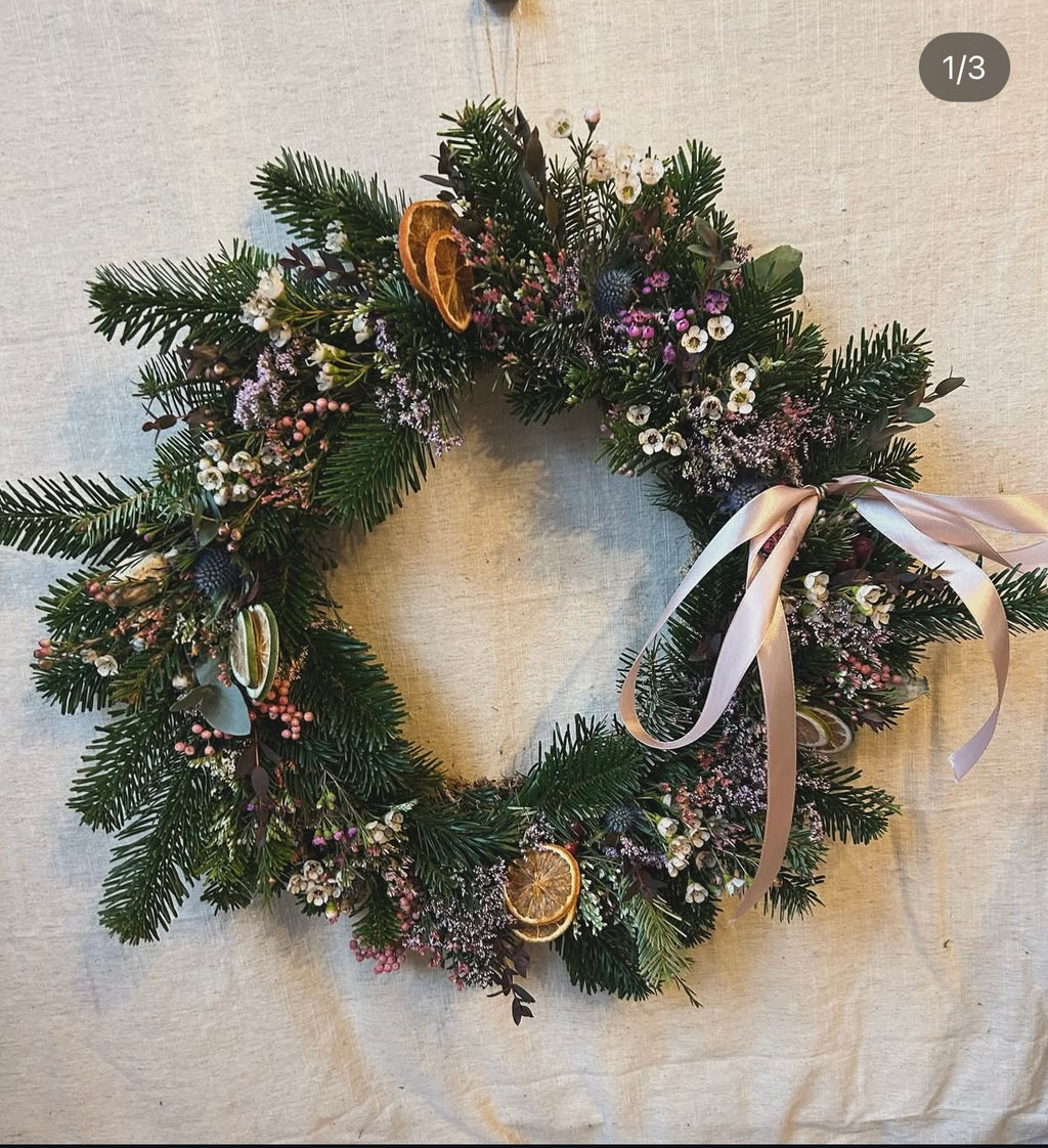 Christmas Wreath Workshop - A Taste of Christmas at Gravlax - 22nd November - 6.30pm