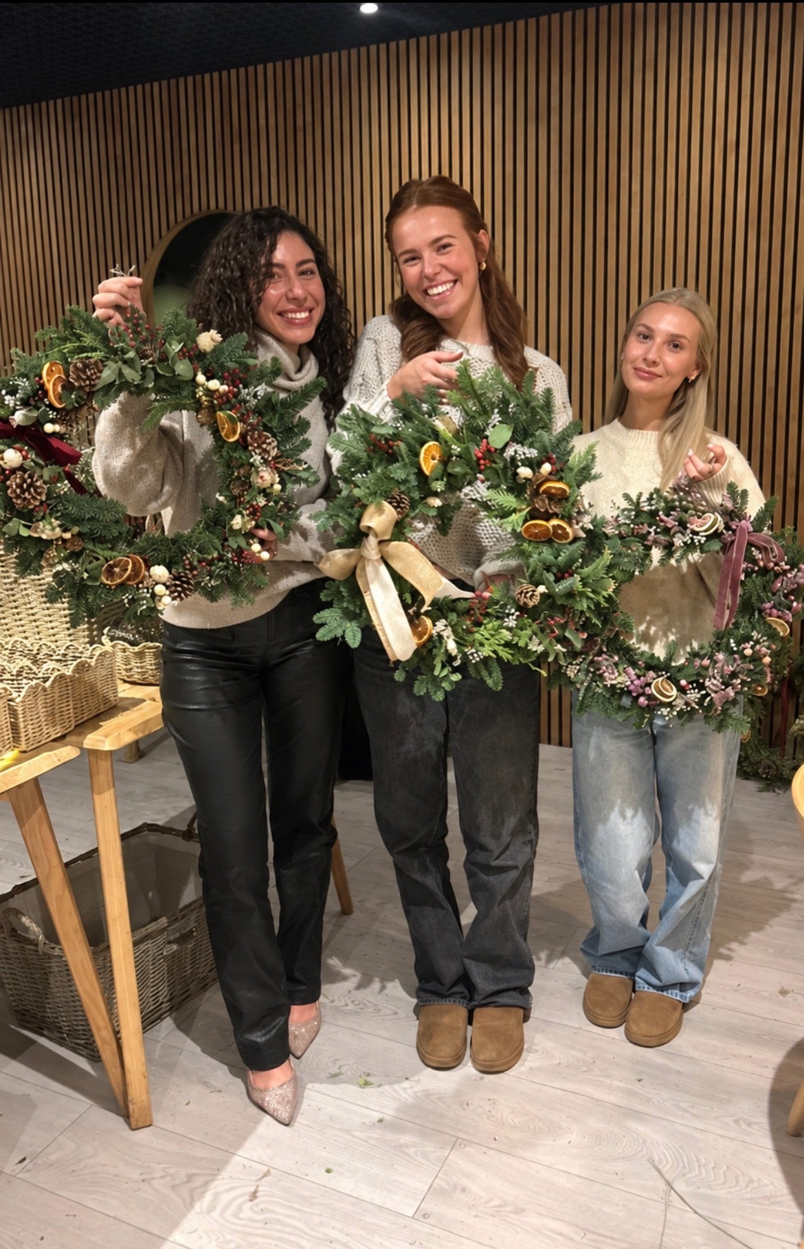 Christmas Wreath Workshop - Gather & Graze at The Snowdrop Inn, Lindfield