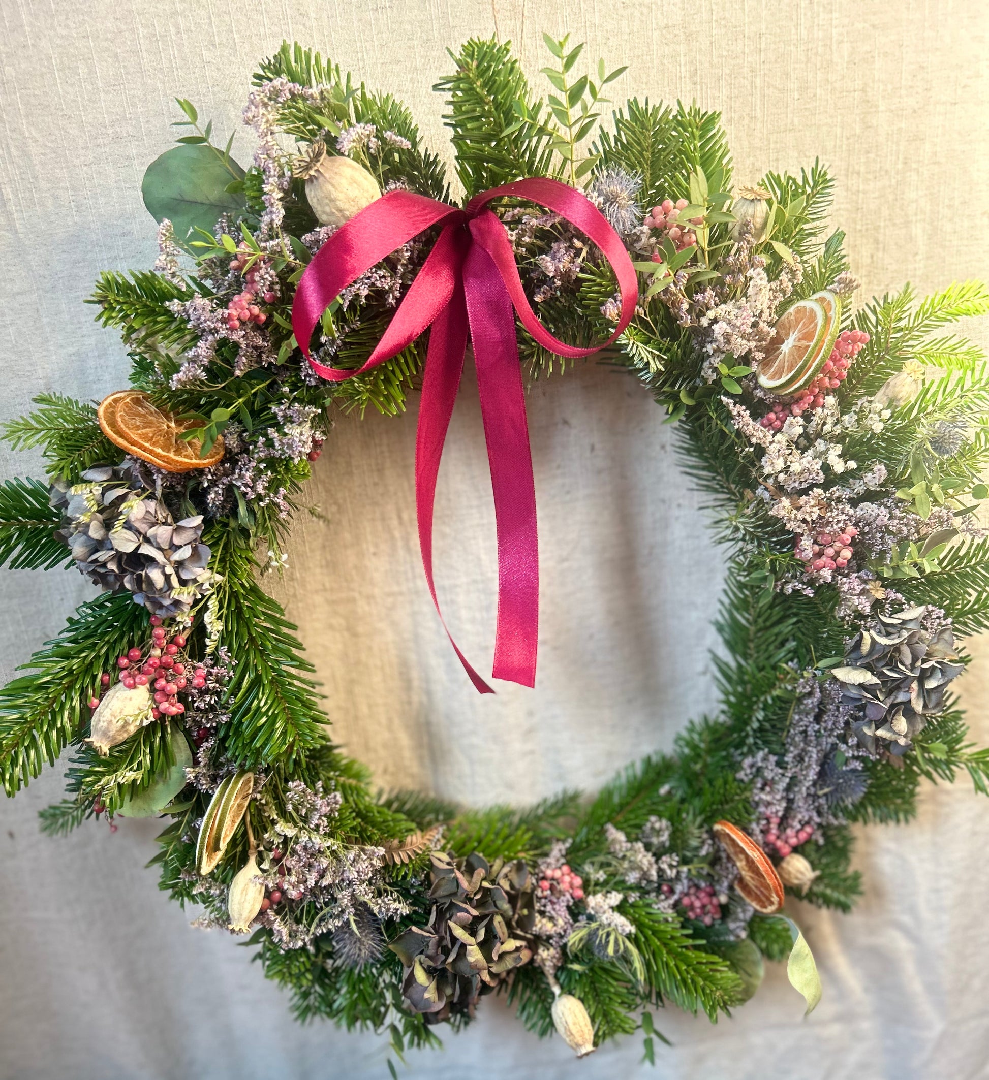 Christmas Wreath Workshop - Winter Gatherings at Gravlax - Various Dates