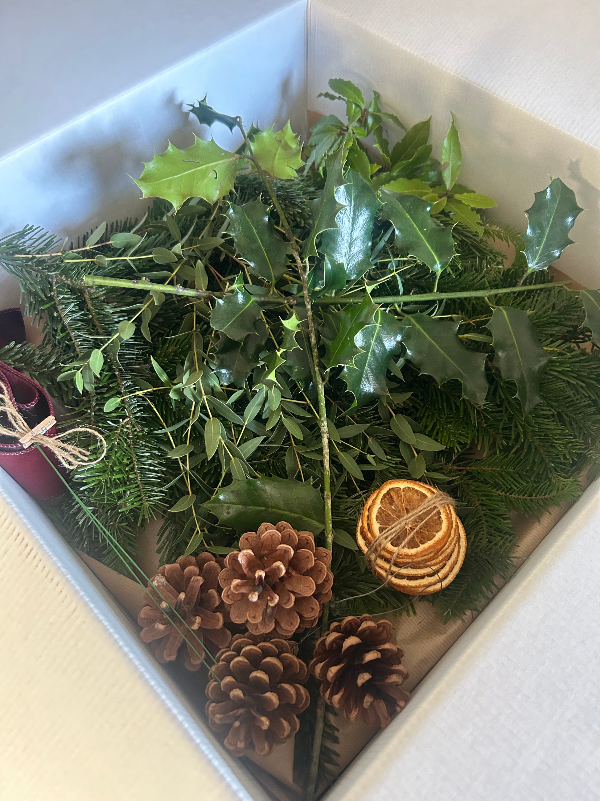 Christmas Wreath DIY Box