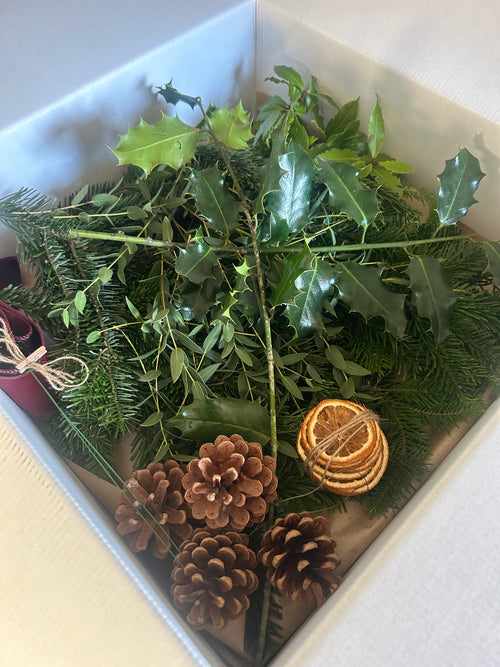 Christmas Wreath DIY Box