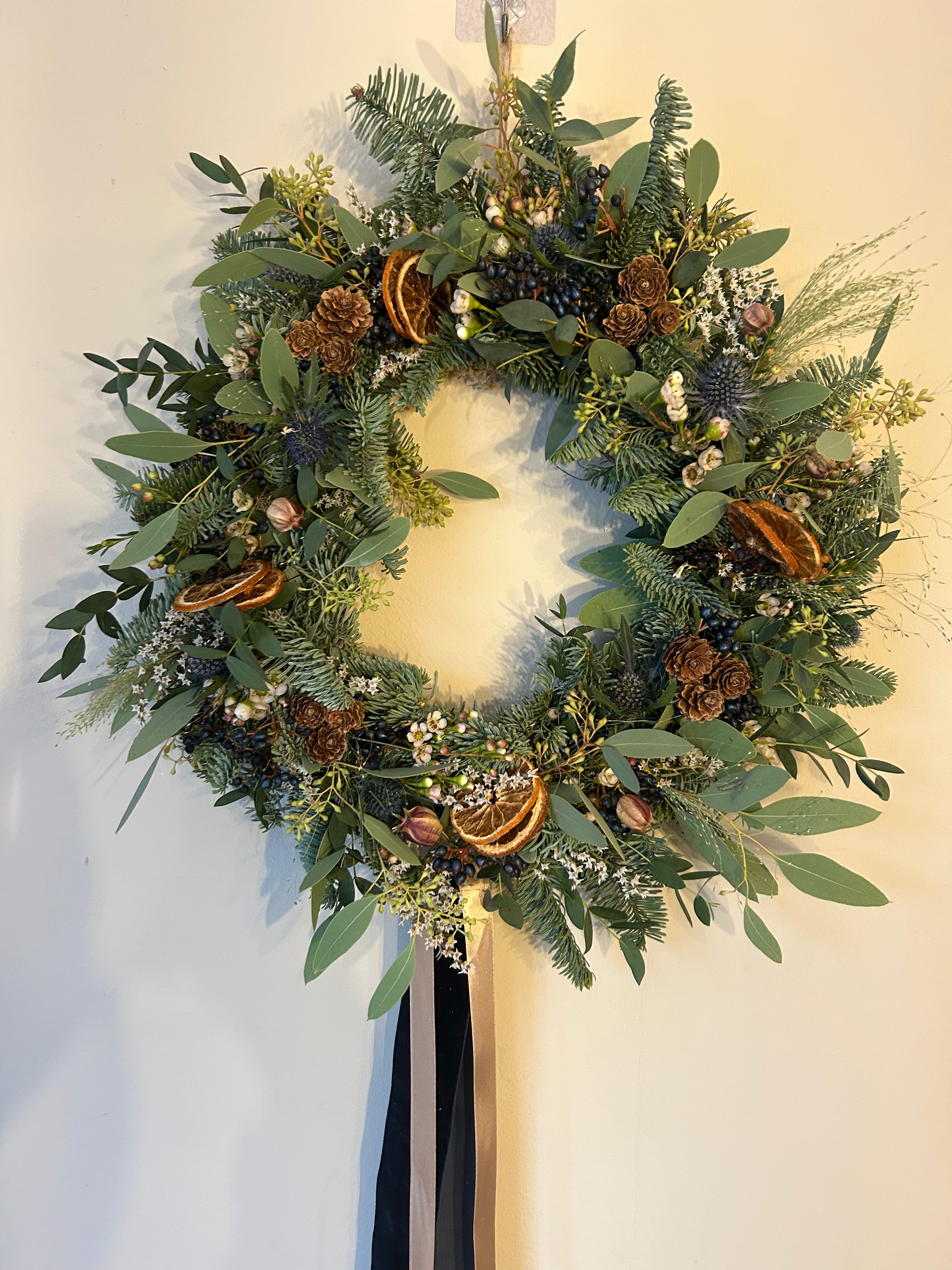 The Winter Grace Christmas Wreath