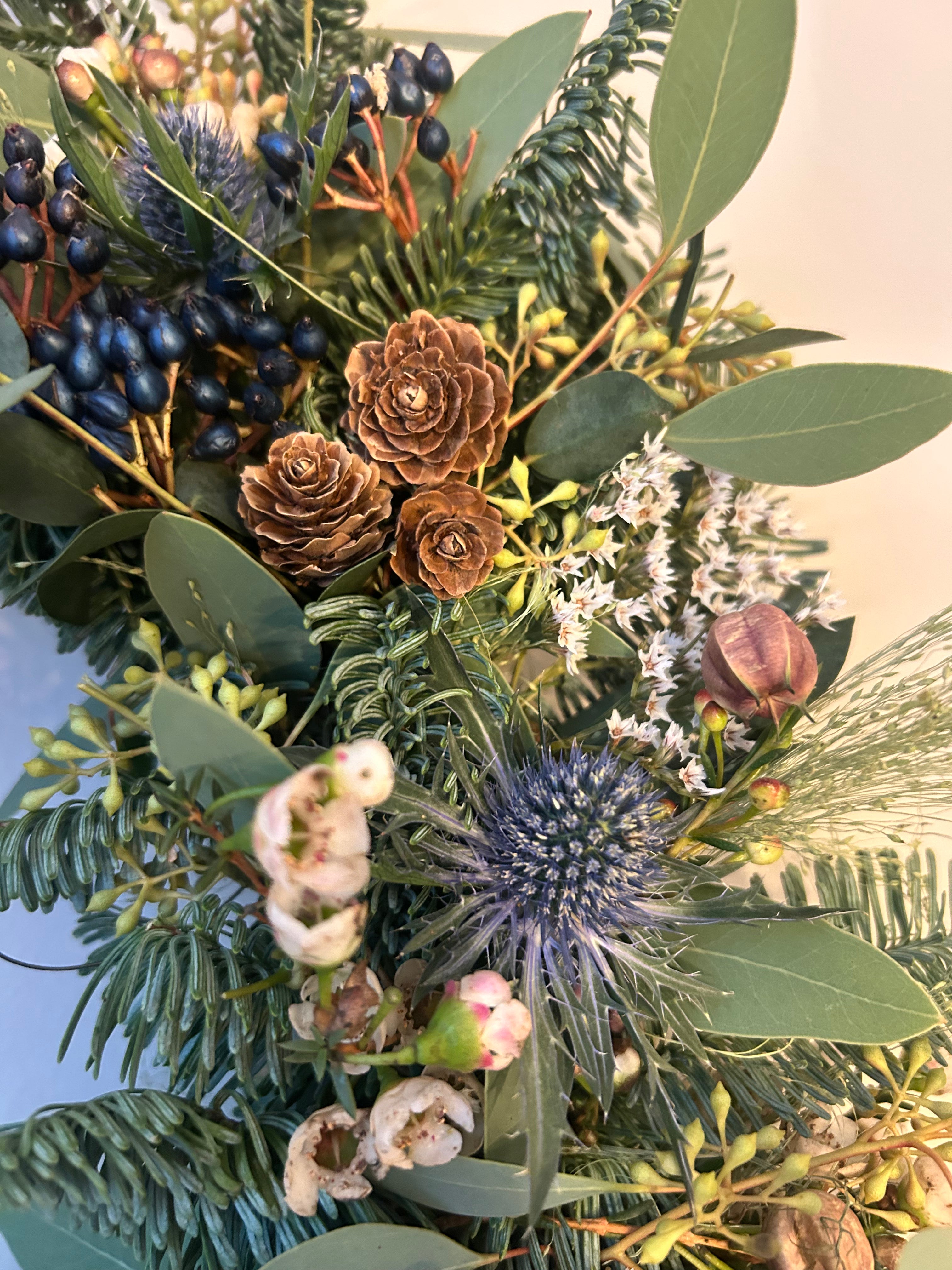 The Winter Grace Christmas Wreath