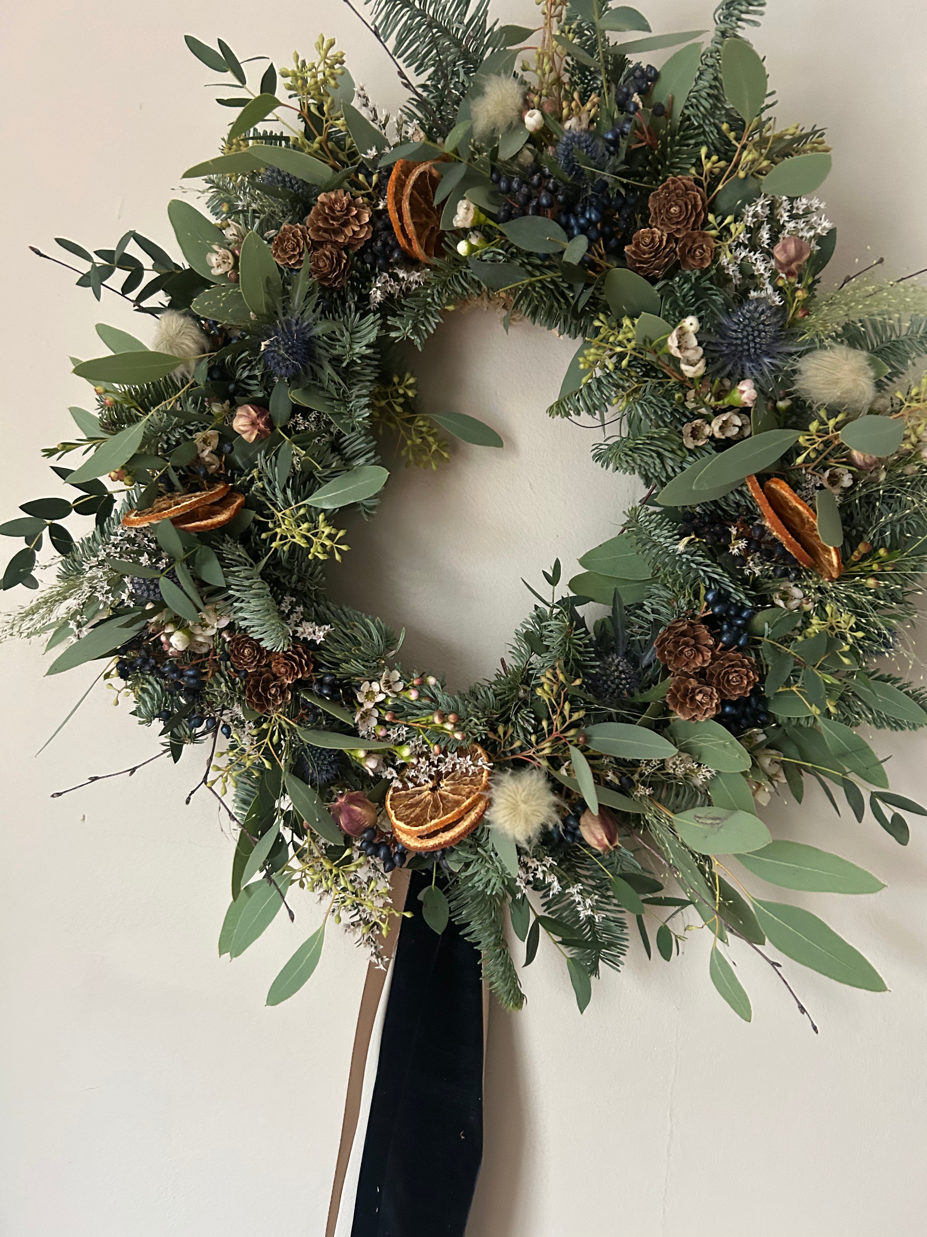 The Winter Grace Christmas Wreath