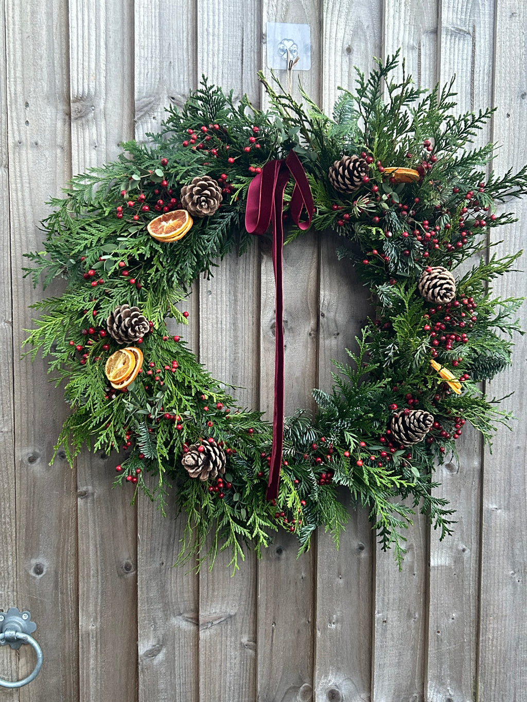 The Hearthside Christmas Wreath