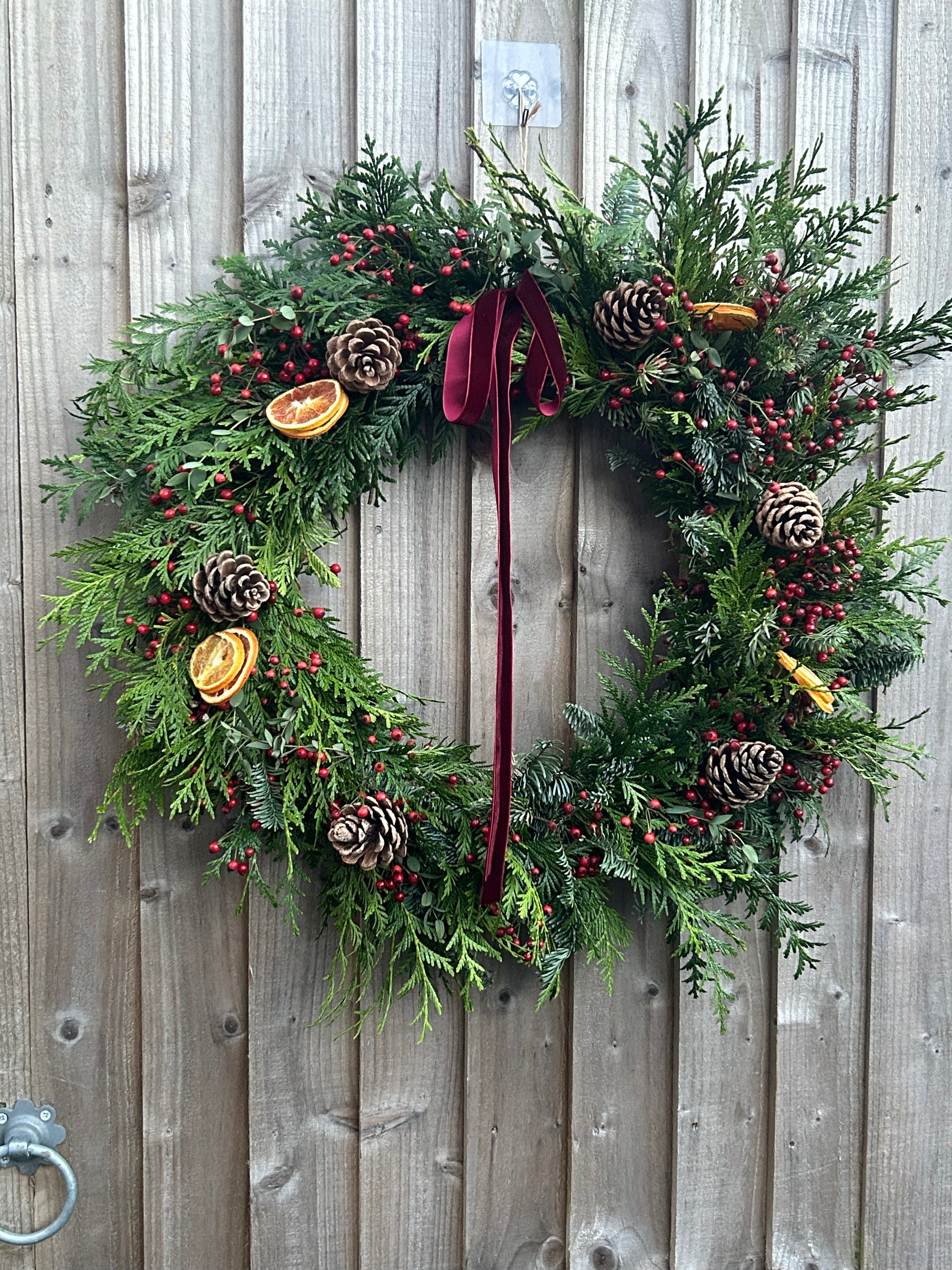 The Hearthside Christmas Wreath