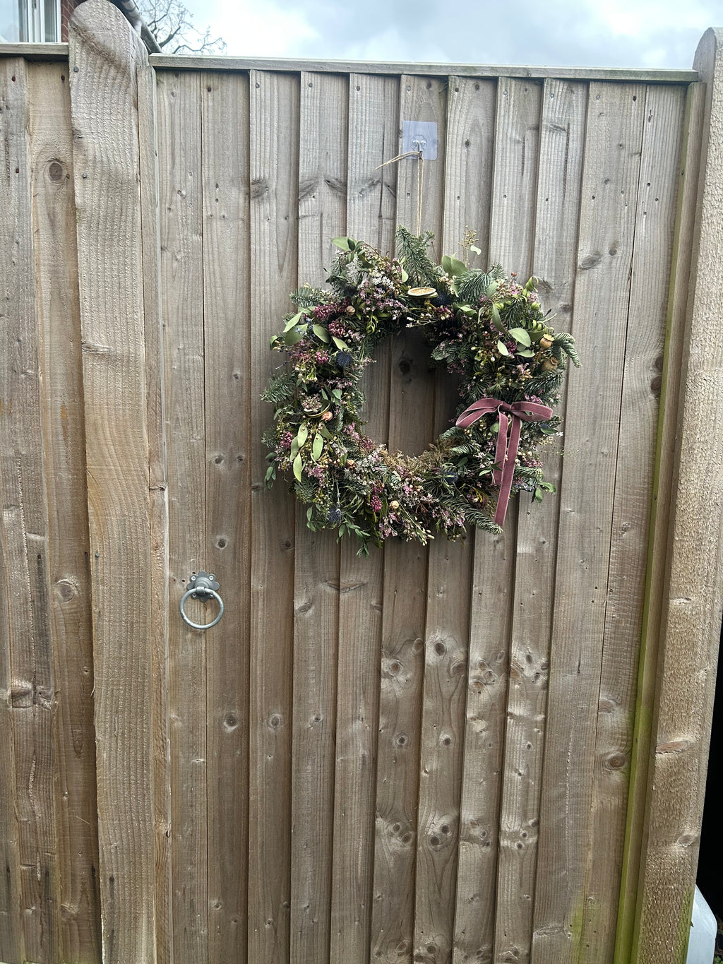 The Winter Blush Christmas Wreath