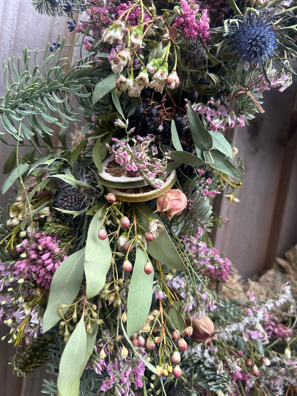 The Winter Blush Christmas Wreath