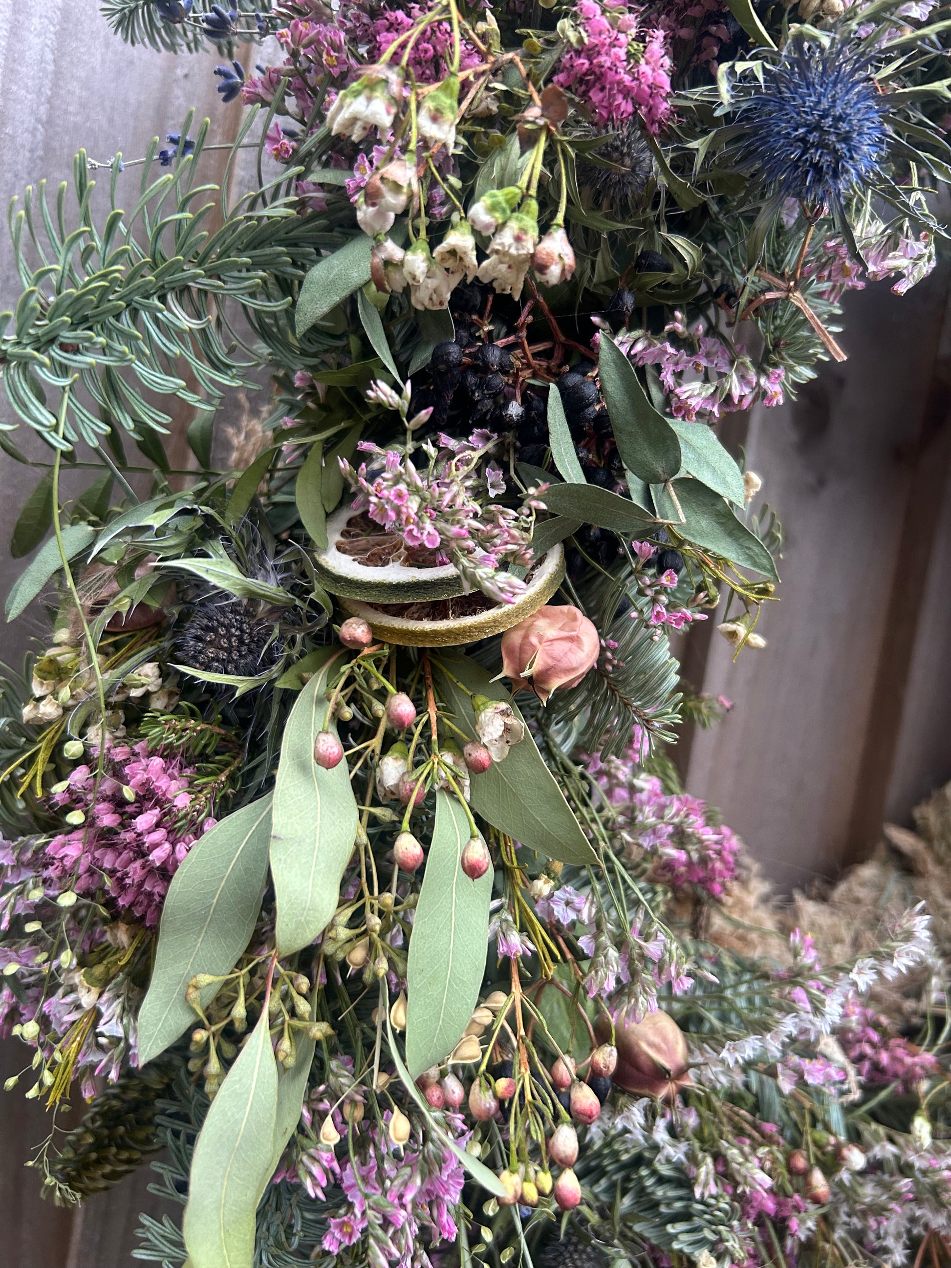 The Winter Blush Christmas Wreath