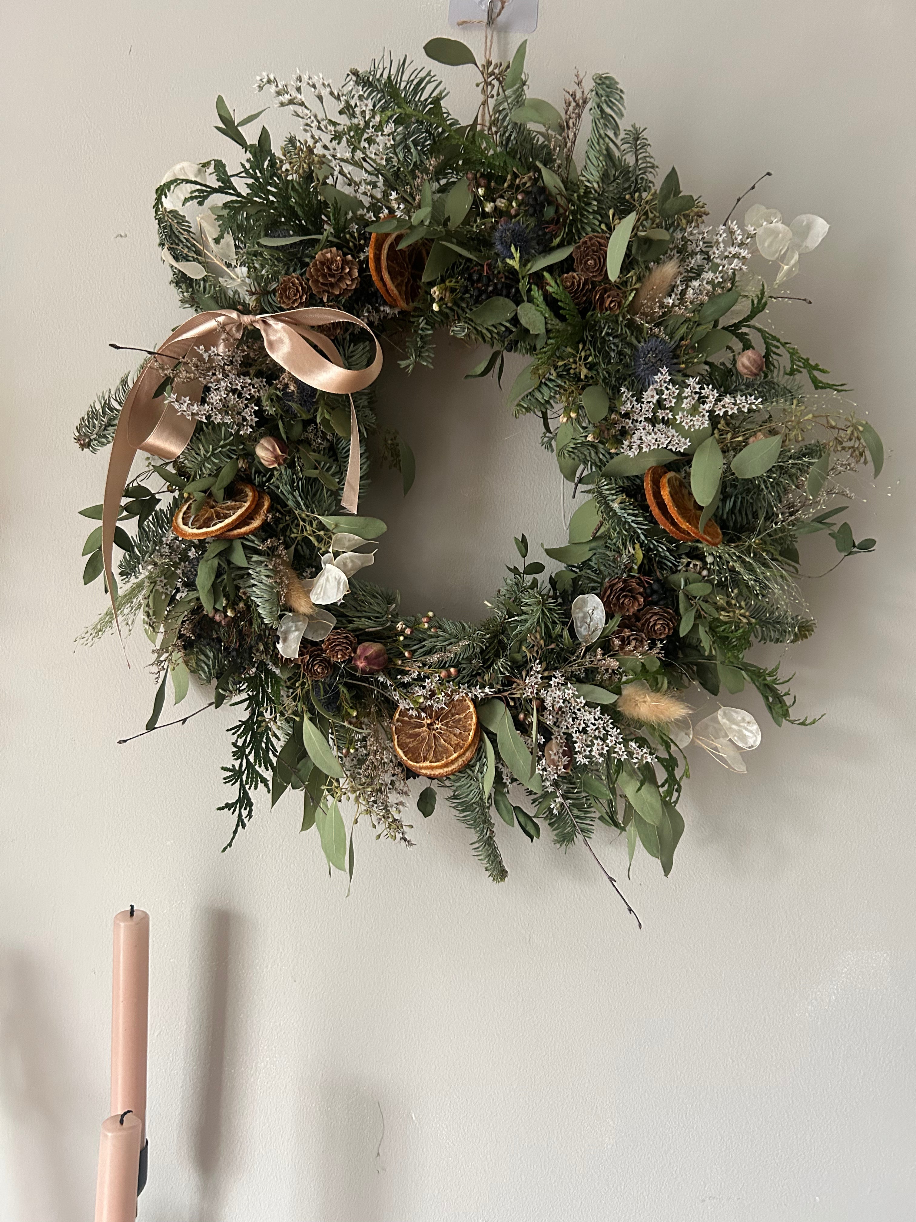 The Winter Grace Christmas Wreath