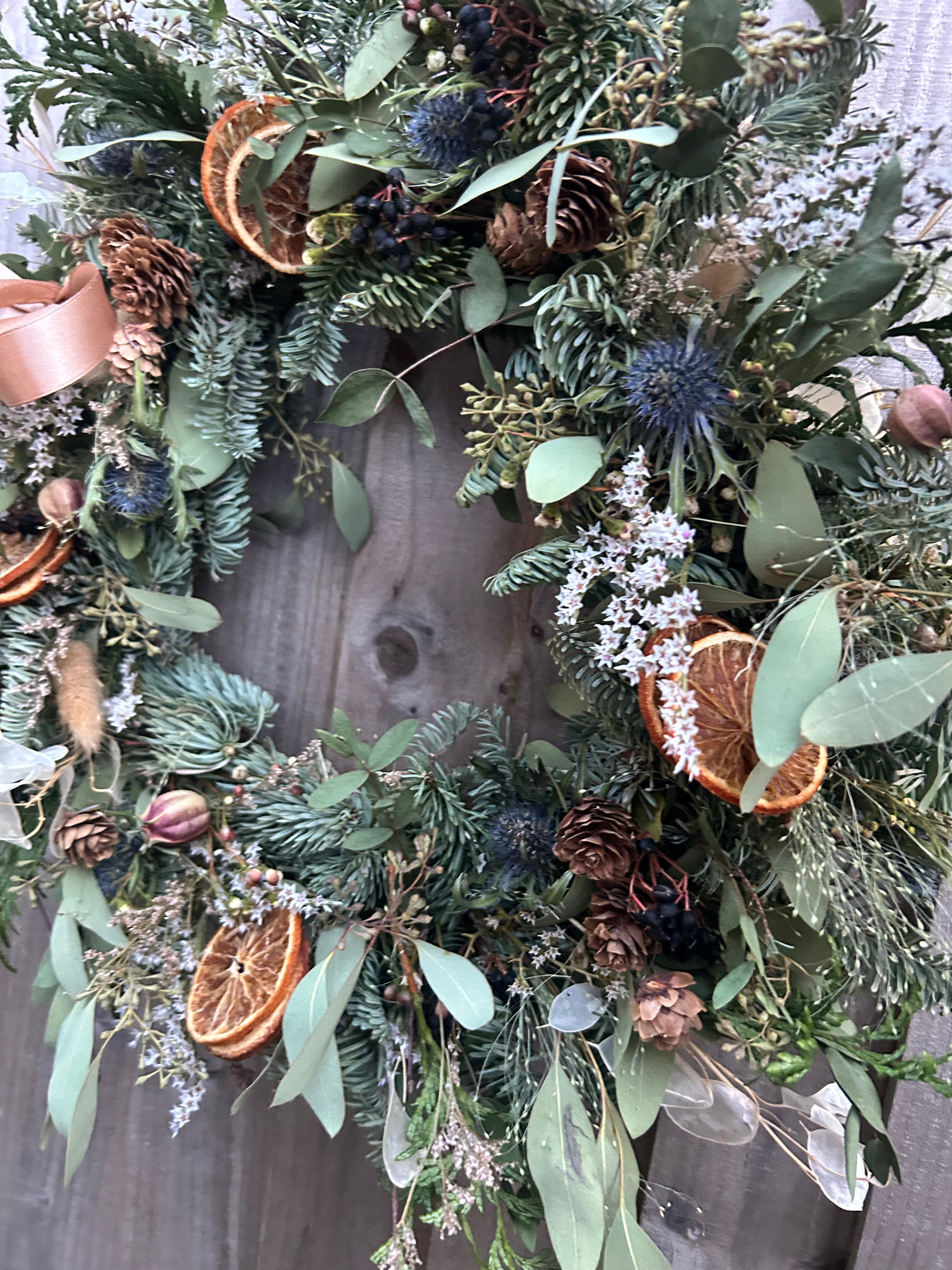 The Winter Grace Christmas Wreath