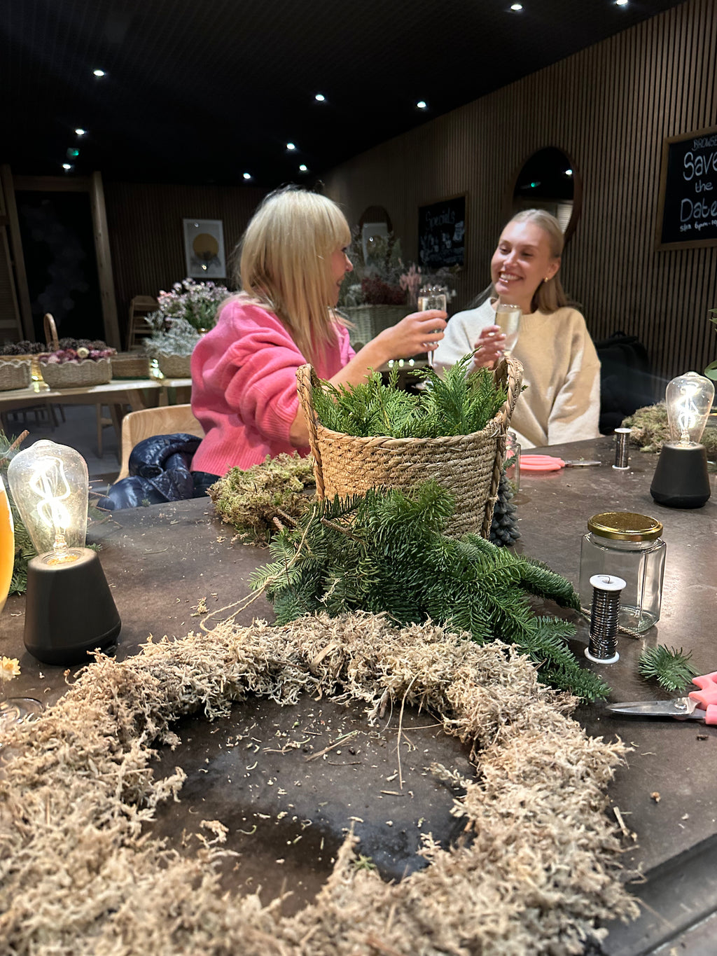 Christmas Wreath Workshop - Cosy Evenings at The Thatched Inn, Hassocks
