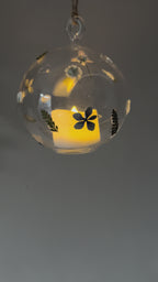 Pressed Flower Baubles